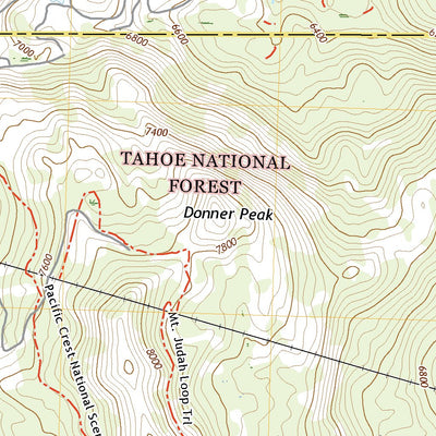 United States Geological Survey Norden, CA (2022, 24000-Scale) digital map