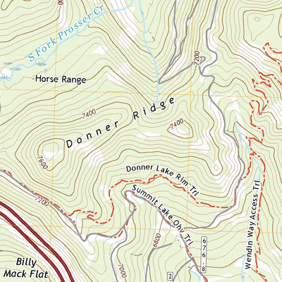 United States Geological Survey Norden, CA (2022, 24000-Scale) digital map