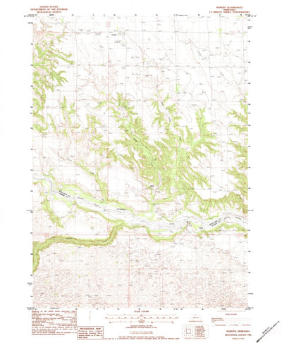 United States Geological Survey Norden, NE (1983, 24000-Scale) digital map