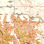 United States Geological Survey Norden, NE-SD (1952, 62500-Scale) digital map