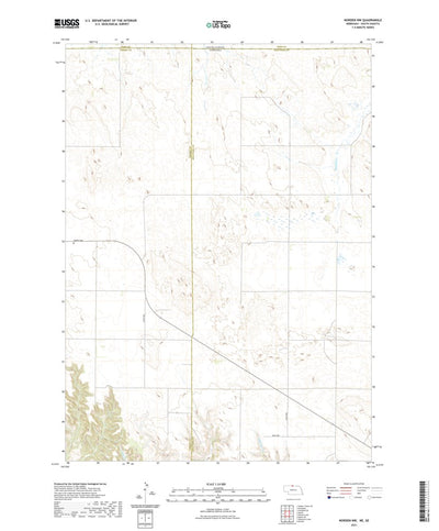United States Geological Survey Norden NW, NE (2021, 24000-Scale) digital map