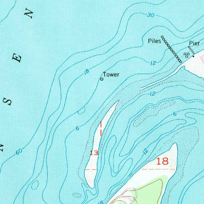 United States Geological Survey Nordland, WA (1953, 24000-Scale) digital map