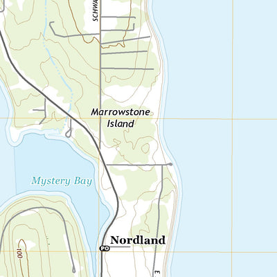 United States Geological Survey Nordland, WA (2020, 24000-Scale) digital map
