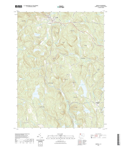 United States Geological Survey Norfolk, CT (2021, 24000-Scale) digital map
