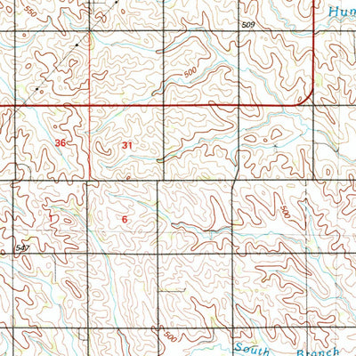 United States Geological Survey Norfolk, NE (1985, 100000-Scale) digital map