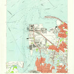 United States Geological Survey Norfolk North, VA (1955, 24000-Scale) digital map