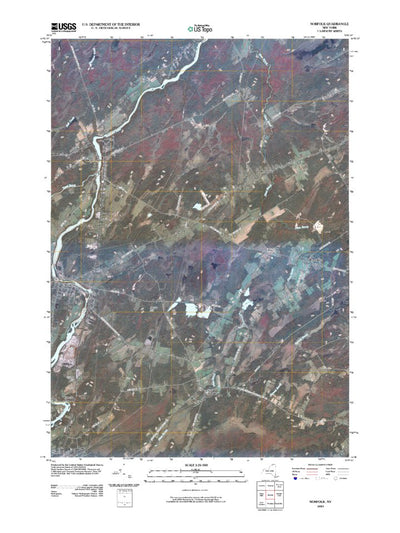 United States Geological Survey Norfolk, NY (2010, 24000-Scale) digital map