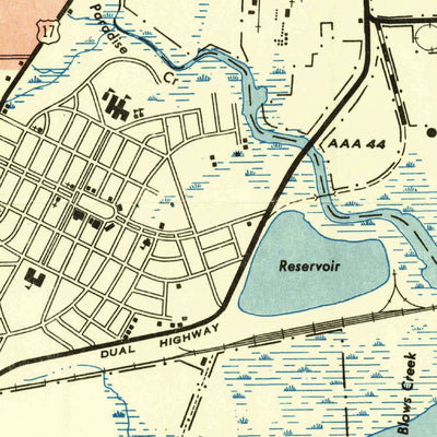 United States Geological Survey Norfolk South, VA (1948, 24000-Scale) digital map