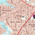 United States Geological Survey Norfolk South, VA (1965, 24000-Scale) digital map