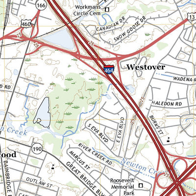 United States Geological Survey Norfolk South, VA (2022, 24000-Scale) digital map