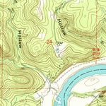 United States Geological Survey Norfork, AR (1966, 24000-Scale) digital map