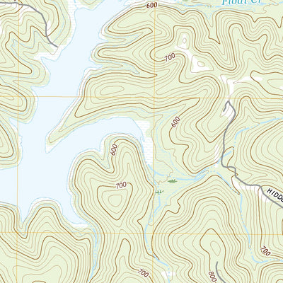 United States Geological Survey Norfork Dam North, AR (2020, 24000-Scale) digital map