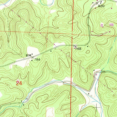 United States Geological Survey Norfork Dam South, AR (1964, 24000-Scale) digital map