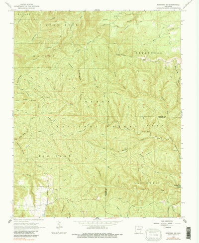 United States Geological Survey Norfork SE, AR (1966, 24000-Scale) digital map