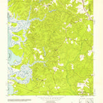United States Geological Survey Norge, VA (1952, 24000-Scale) digital map