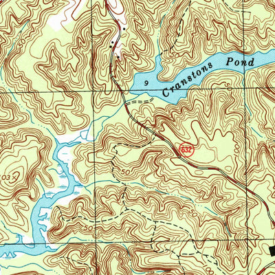United States Geological Survey Norge, VA (1994, 24000-Scale) digital map