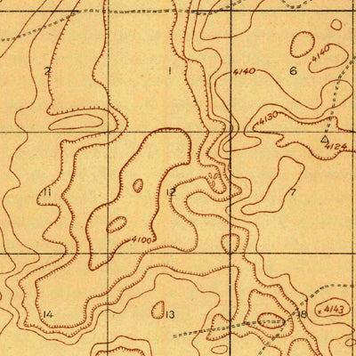 United States Geological Survey Noria, NM (1918, 62500-Scale) digital map