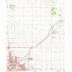 United States Geological Survey Normal East, IL (1981, 24000-Scale) digital map