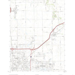 United States Geological Survey Normal East, IL (2021, 24000-Scale) digital map