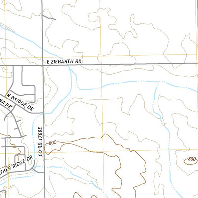 United States Geological Survey Normal East, IL (2021, 24000-Scale) digital map