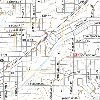 United States Geological Survey Normal East, IL (2021, 24000-Scale) digital map
