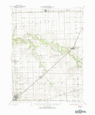 United States Geological Survey Normal, IL (1926, 62500-Scale) digital map