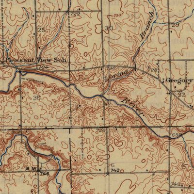 United States Geological Survey Normal, IL (1930, 62500-Scale) digital map