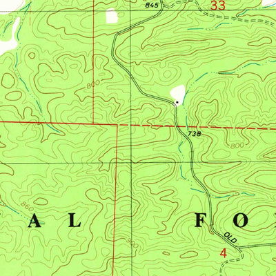 United States Geological Survey Norman, AR (1979, 24000-Scale) digital map