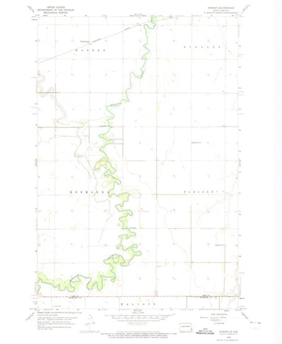 United States Geological Survey Norman, ND (1959, 24000-Scale) digital map