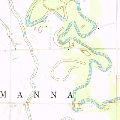 United States Geological Survey Norman, ND (1959, 24000-Scale) digital map