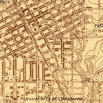 United States Geological Survey Norman, OK (1925, 24000-Scale) digital map