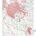 United States Geological Survey Norman, OK (1995, 24000-Scale) digital map