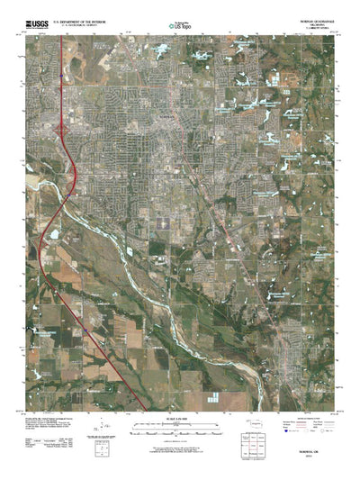 United States Geological Survey Norman, OK (2010, 24000-Scale) digital map