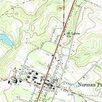 United States Geological Survey Norman Park, GA (1973, 24000-Scale) digital map