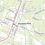 United States Geological Survey Norman Park, GA (2020, 24000-Scale) digital map