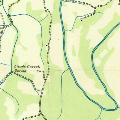 United States Geological Survey Normandy Lake, TN (1936, 24000-Scale) digital map