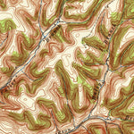 United States Geological Survey Normandy Lake, TN (1941, 24000-Scale) digital map