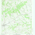 United States Geological Survey Normangee, TX (1964, 24000-Scale) digital map