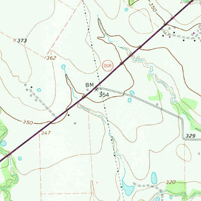 United States Geological Survey Normangee, TX (1964, 24000-Scale) digital map