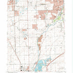 United States Geological Survey Normantown, IL (1993, 24000-Scale) digital map