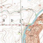 United States Geological Survey Normantown, IL (1993, 24000-Scale) digital map