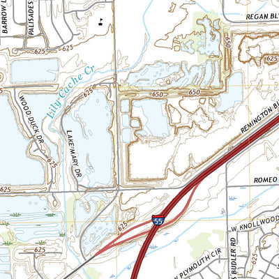 United States Geological Survey Normantown, IL (2021, 24000-Scale) digital map