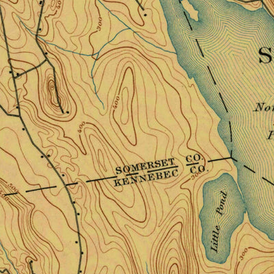 United States Geological Survey Norridgewock, ME (1894, 62500-Scale) digital map