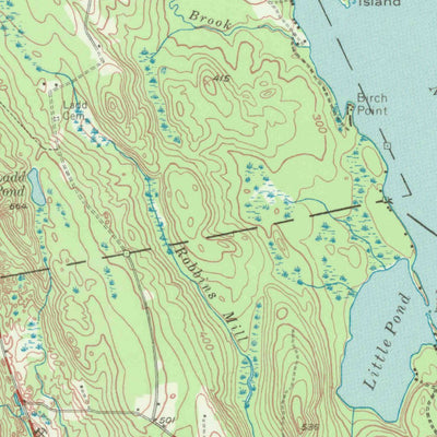 United States Geological Survey Norridgewock, ME (1956, 62500-Scale) digital map