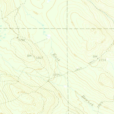 United States Geological Survey Norris Brook, ME (1957, 62500-Scale) digital map