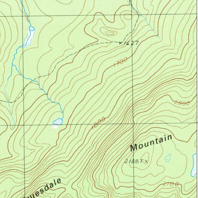United States Geological Survey Norris Brook, ME (1989, 24000-Scale) digital map