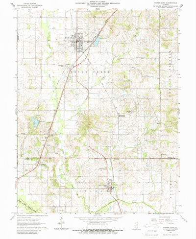 United States Geological Survey Norris City, IL (1963, 24000-Scale) digital map
