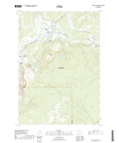 United States Geological Survey Norris Junction, WY (2017, 24000-Scale) digital map