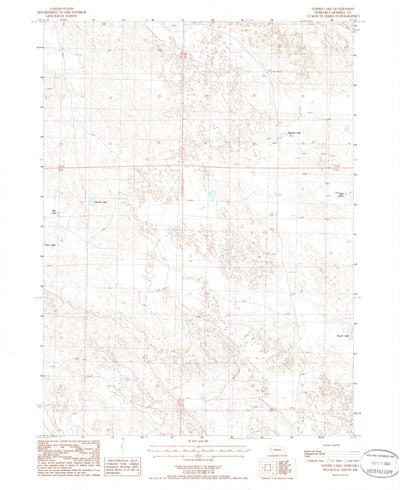 United States Geological Survey Norris Lake, NE (1986, 24000-Scale) digital map