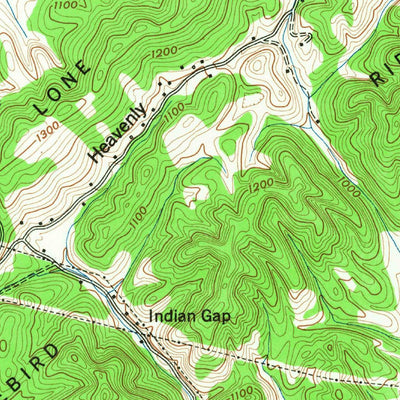 United States Geological Survey Norris, TN (1952, 24000-Scale) digital map